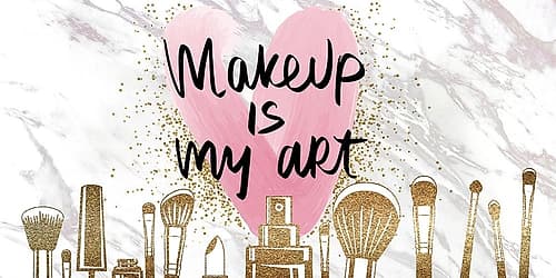 Art Makeup 1 Art Print