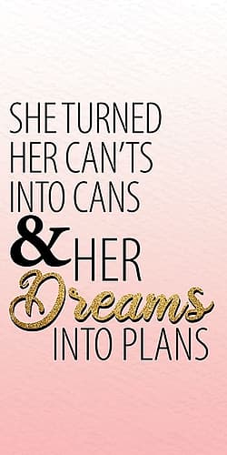 Her Plans 1 Inspirational Print