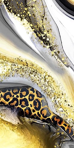 Agate Leopard 1 Art Print by Kimberly Allen