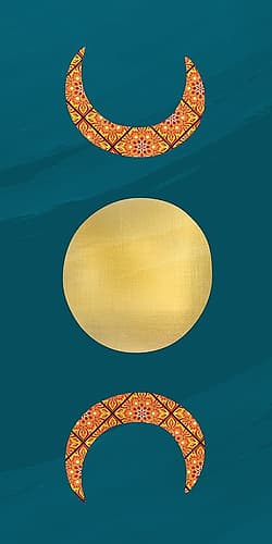 Moon Child 1 Art Print by Kimberly Allen