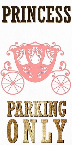 Princess Parking 1 Art Print