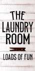 The Laundry Room V2 Black & White Print