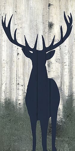 Woodland Panel 1 Art Print