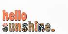 Hello Sunshine Art Print