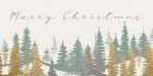 Merry Christmas Forest Art Print