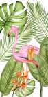 Flamingo Panel 2 Art Print