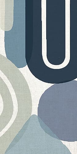 Abstract Shape Panel 3 Art Print by Kimberly Allen