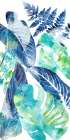 Watercolor Palm Panel 1 Art Print