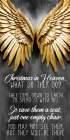 Angel Wings Christmas In Heaven Art Print