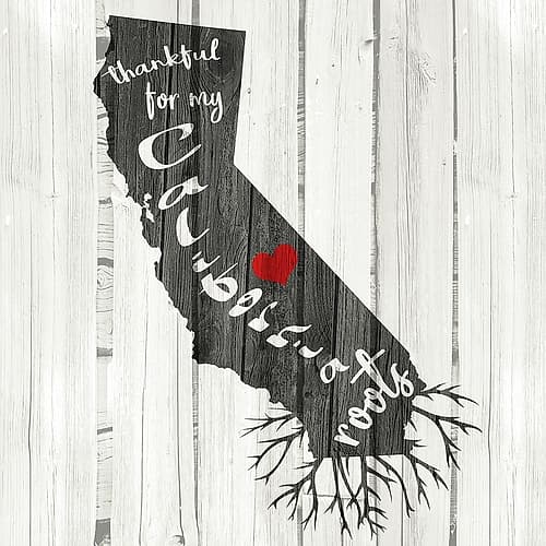 CA Roots Travel Print