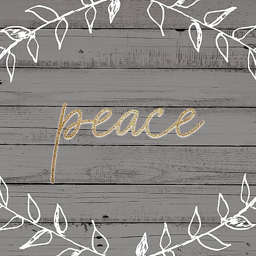 Christmas Peace 1 Art Print