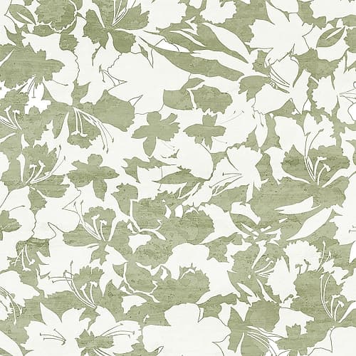 Pattern Flowers Square 2 Art Print