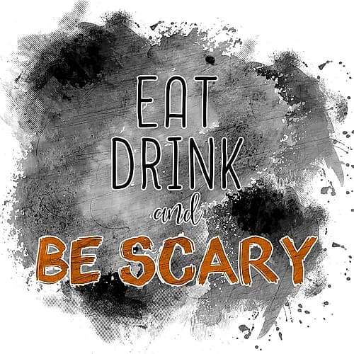 Eat Drink Art Print