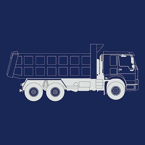 Trucks Trucks 3 Art Print by Kimberly Allen