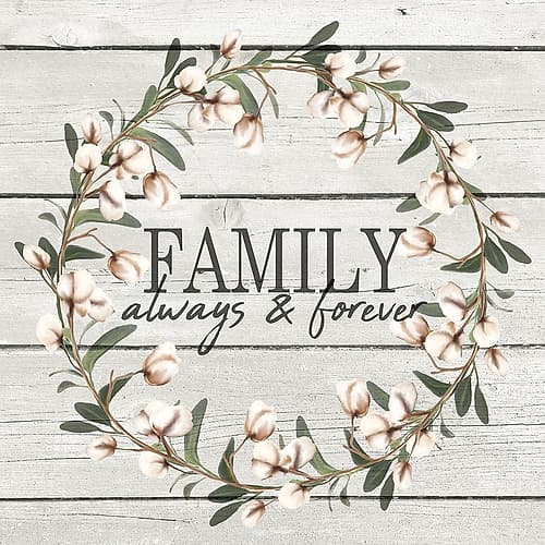 Family Always and Forever Food Print