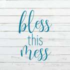 Bless This Mess Art Print