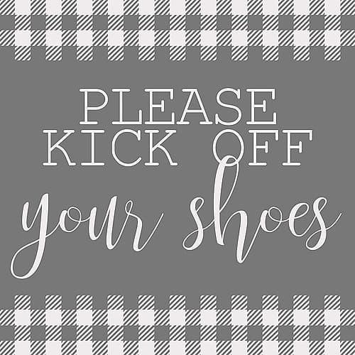 Kick Off Signs Print