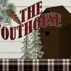 The Outhouse Bathroom Art Print