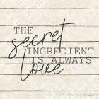 Secret Ingredient Squared Art Print