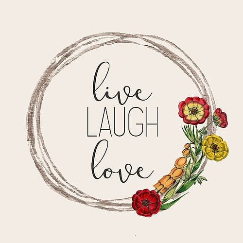 Live Well 6 Art Print