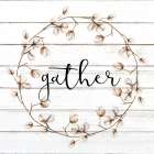 Cotton Gather 3 Art Print