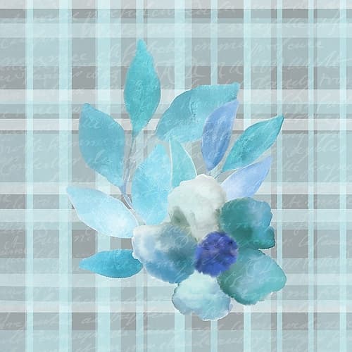 Blue Hues 10 Art Print