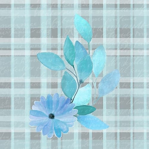 Blue Hues 11 Art Print