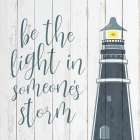 Anchor Lighthouse 2 Art Print