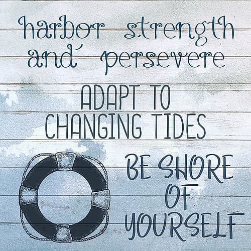 Lessons From The Ocean 2 Coastal Print