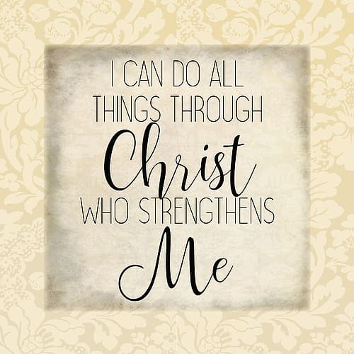 Trust In The Lord 2 Religious Print