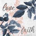 Navy Branches 1 Faith Art Print