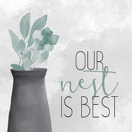 Our Nest Art Print by Kimberly Allen