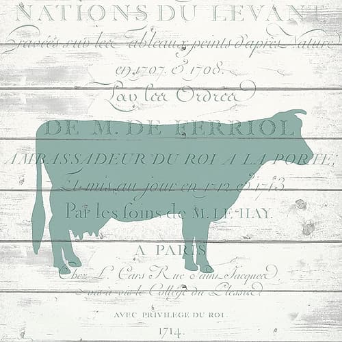 Farm Life C Art Print