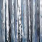 Forest of Blue Art Print