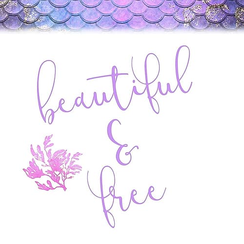 Beautiful and Free 1 Kids Print