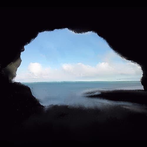 View from the Cave Coastal Print