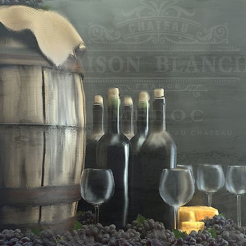 Chateau Spirits Print