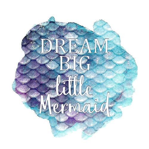 Little Mermaid 1 Kids Print