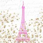 I LOVE Paris 3 Art Print
