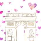 To Paris 3 Art Print