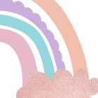Chase Rainbows 3 Art Print