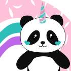 Pandacorn 3 Art Print