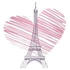 In Paris 3 Art Print
