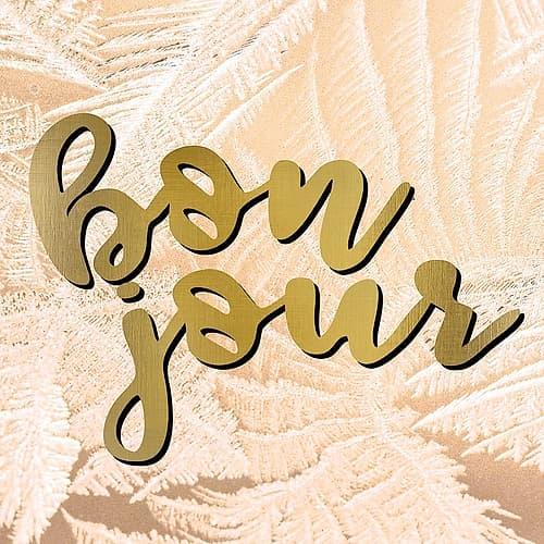 Bon Jour Art Print