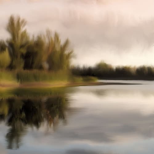 Reflection Landscape Print