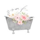 French Blush 4 Art Print