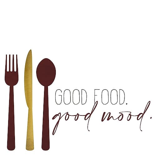 Good Food Signs Print