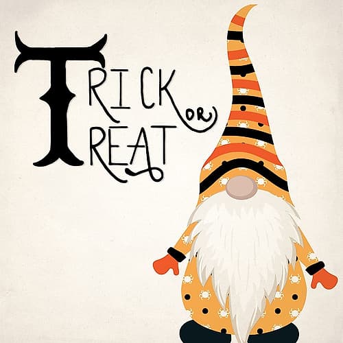 Halloween Gnomes 2 v2 Art Print