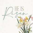 He is Risen Art Print
