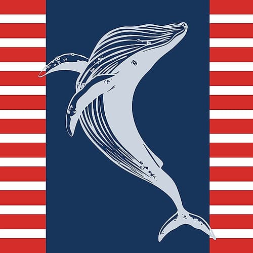 Whale Tale 1 Coastal Print